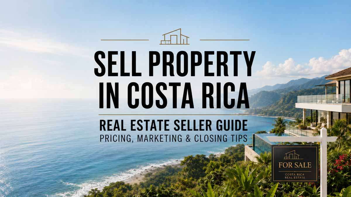 Sell Property in Costa Rica: Real Estate Seller Guide